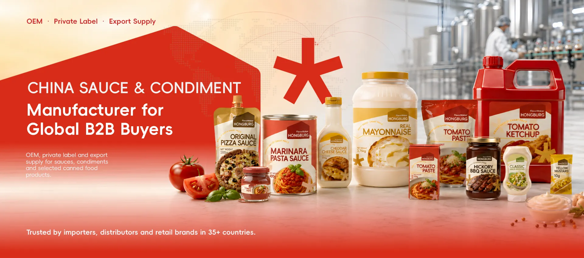China Sauce & Condiment Manufacturer for Global B2B Buyers