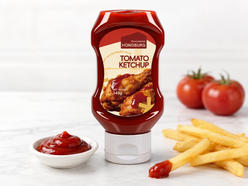 Thick Sweet and Tangy Tomato Ketchup
