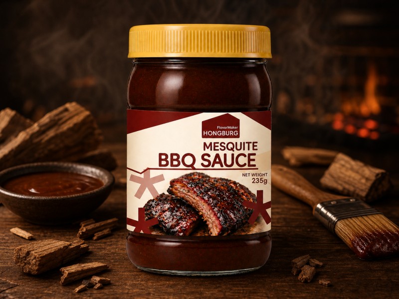 Σάλτσα BBQ Mesquite με Πλούσια Καπνιστή γεύση