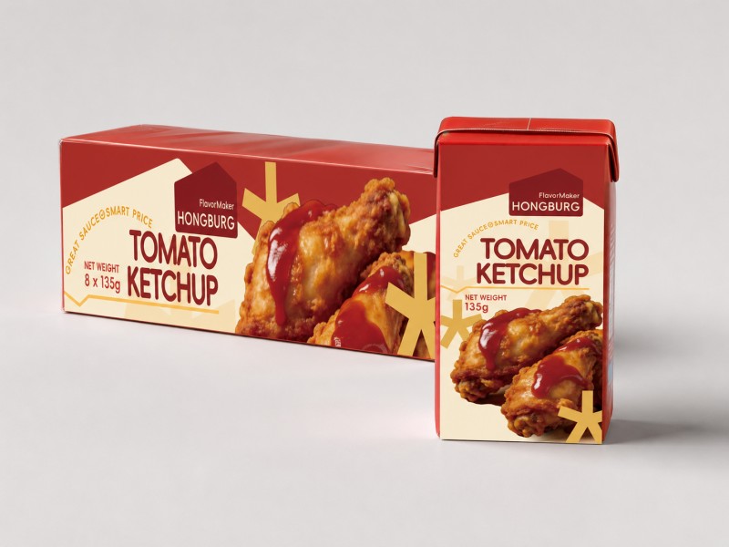 Κέτσαπ ντομάτας σε Tetra Pak